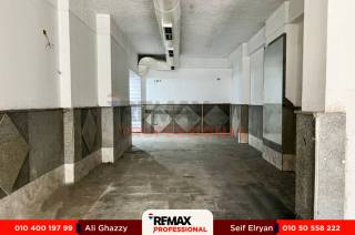 محل للايجار 200 متر سابا باشا علي الترام مباشره