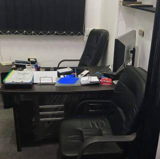 مكتب ايجار جديد 7500ج غرفة وصالة استقبال مصطفى الن