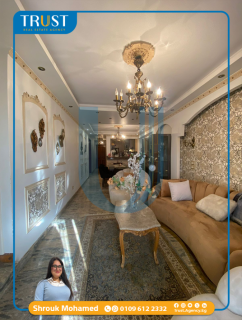 شقة 120م للبيع سان ستيفانو ش عبد الحميد ثروت