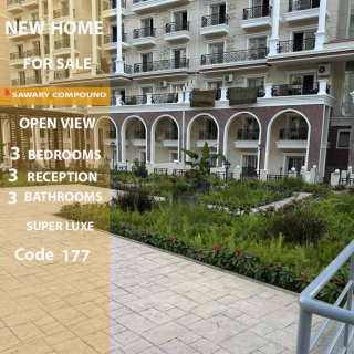 شقه 177م للايجار بكومباوند صواري