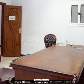 مقر إدارى للبيع لوران شارع أبوقير مباشرة