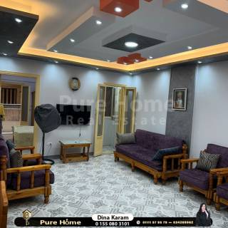 شقة للبيع سيدي جابر متفرع من شارع بن نوفل