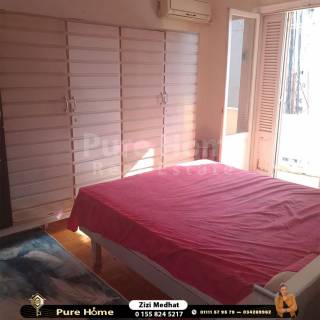 شقة للايجار المفروش جليم شارع أبوقير الرئيسي