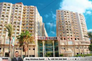 شقة للبيع 175متر السيوف كمبوند سيتي لايت