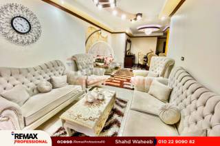 شقة للبيع 156 متر الابراهيمية خطوات من ش ابو قير