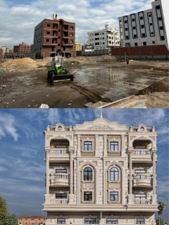 شريحه بيت 4 اداور للبيع في دمياط الجديده قسط