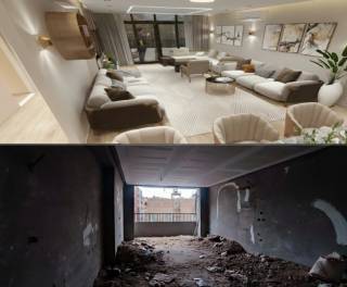 شقة 170م نص تشطيب مميزة اللبيني هرم موقع مميز