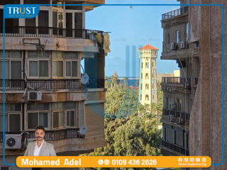 شقة للبيع 100م المندرةامام ابراج الشيراتون