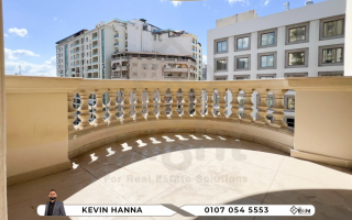 شقة للإيجار 190 متر سموحة ش البرت الاول