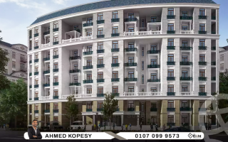 شقة للبيع 138 متر الحي اللاتينى العلمين الجديدة