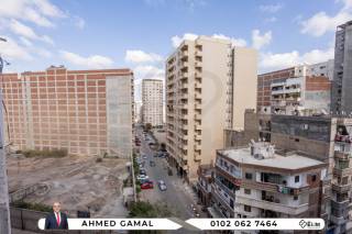 شقة للبيع 110 متر كمباوند فى السيوف ش مصطفى كامل