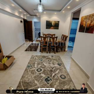 شقة للايجار المفروش سموحة نادي القوات المسلحة