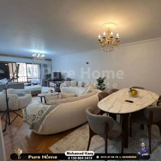 شقه مفروشه للايجار بــ سبورتنج عالترام مباشر 3054