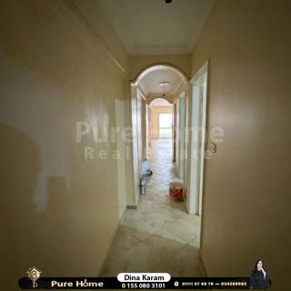 شقة للايجار الابراهيمية خطوات من شارع أبوقير