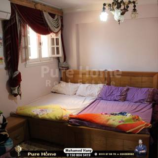 شقة للبيع لوران متفرع من شارع شعراوى