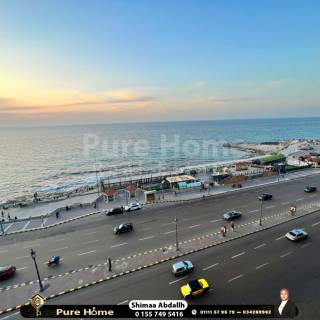 شقة مفروشة للايجار كامب شيزار علي البحر
