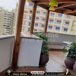 شقة مفروشة للايجار رشدي المعسكر الروماني