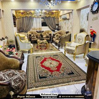 شقة للايجار 235 متر جناكليس شارع أبو قير مباشرة