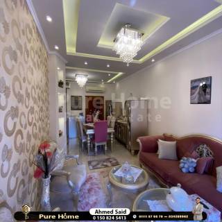 شقة للايجار 180 متر كليوباترا خطوات من الترام