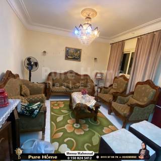 شقه للبيع فلمنج خطوات من مستشفي المبرة