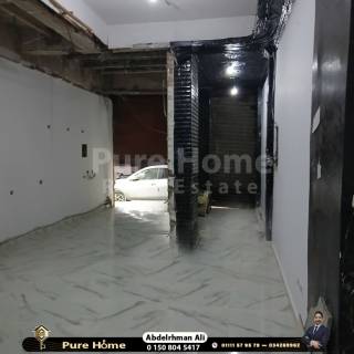 محل للايجار فيكتوريا علي الترام مباشرة