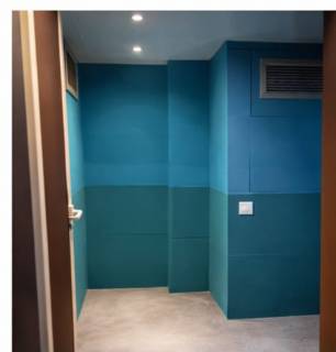 مكتب مجهز استوديو تصوير به 4غرف معزوله دور ارضي