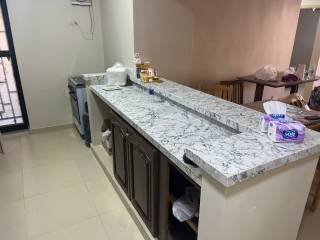 شقه جديده لليجار ف جاردينا سستي مفروشه فرش كامل