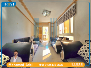 شقه للايجار مصطفى كامل على الترام مباشر code 2705