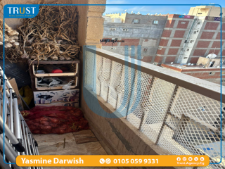 شقة للبيع 380 متر ثروت ثاني نمره من البحر