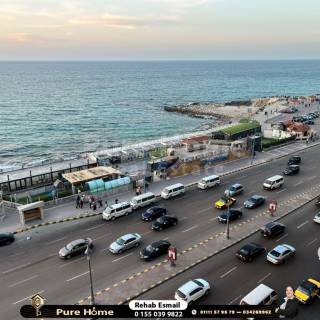 شقة للبيع 200م كامب شيزار تاني نمره من ش بورسعيد