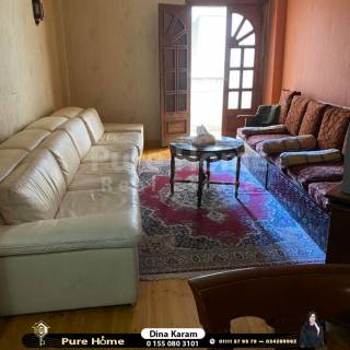 شقة للايجار المفروش رشدي شارع سوريا