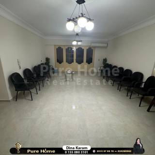 عيادة مفروشة للايجار سموحه تقسيم القضاه