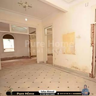 شقة أول سكن و مطلاتها بالكامل علي نادي سبورتنج