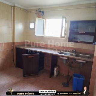 شقة للايجار 175 متر الابراهيمية خطوات من ترام سبورتنج