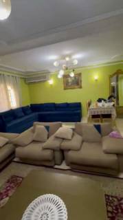 شقه مفروشه 3غرف وحمامين للايجار في الدقي