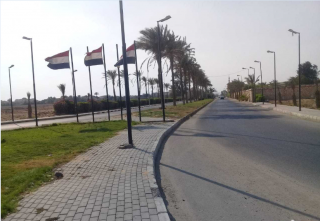 قطعة ارض للبيع بقرية الطلائع امام المركز الطبى1380