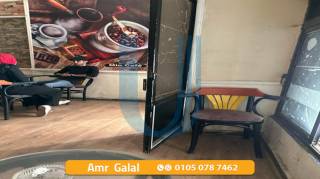 كافيه 110 متر للبيع بولكلي شارع مصطفي كامل