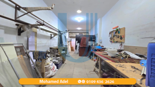 ميزانين للبيع 397 متر العصافرة ش اللواء حسن كامل
