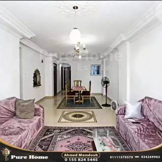 شقة للبيع 254 متر سان استيفانو علي الترام