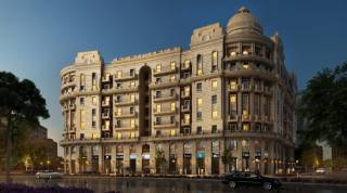شقة للبيع 84م جاردن سيتي New Garden City العاصمة