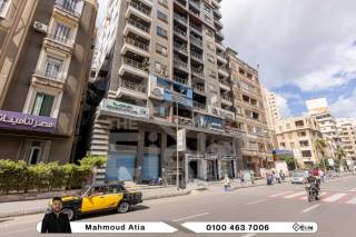 محل مقر إدارى للبيع 630 متر سبورتنج شارع ابو قير