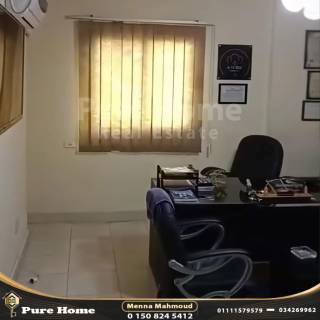 مكتب للبيع 120م بشارع فؤاد الرئيسي