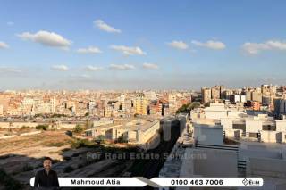 شقة للايجار المفروش 125 متر سموحة ش الهيلتون